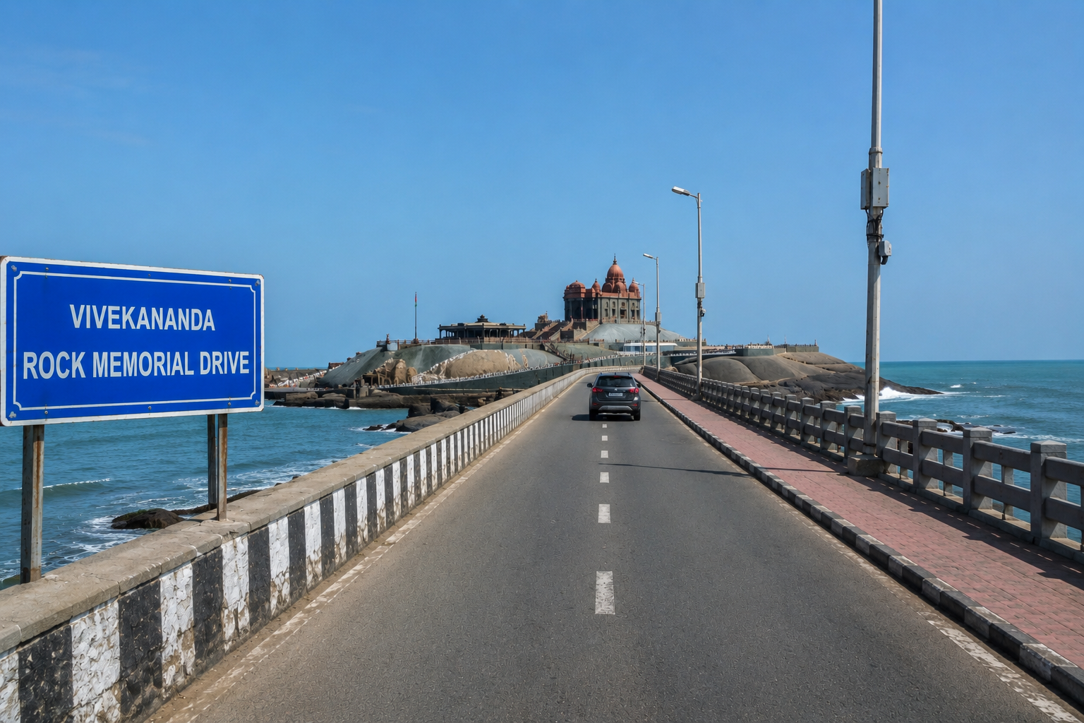 Vivekananda Rock Memorial Drive